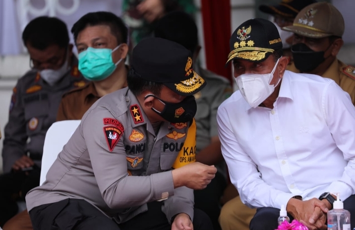 Kapolda Sumut, Irjen Pol RZ Panca Putra Simanjuntak Dan Gubernur Sumatera Utara Edy Rahmayadi