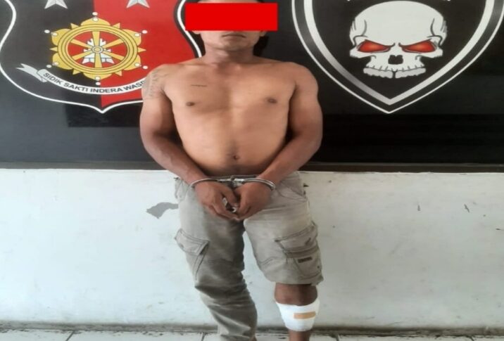 Tersangka pelaku pencurian