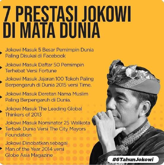 7 Prestasi Jokowi