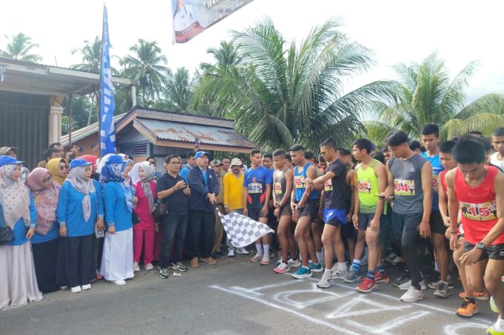 Pelepasan Oleh Bupati Pasaman Barat Hamsuardi Ketua TP PKK Pasbar, Ketua GOW Pasbar dan Ketua PASI Sumbar