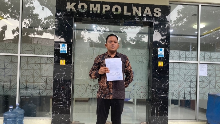 Indra Hardimansyah di Kompolnas Jl. Tirtayasa VII No.20, RT.9/RW.4, Melawai, Kecamatan Kebayoran Baru, Kota Jakarta Selatan, Selasa (19/9/2023).