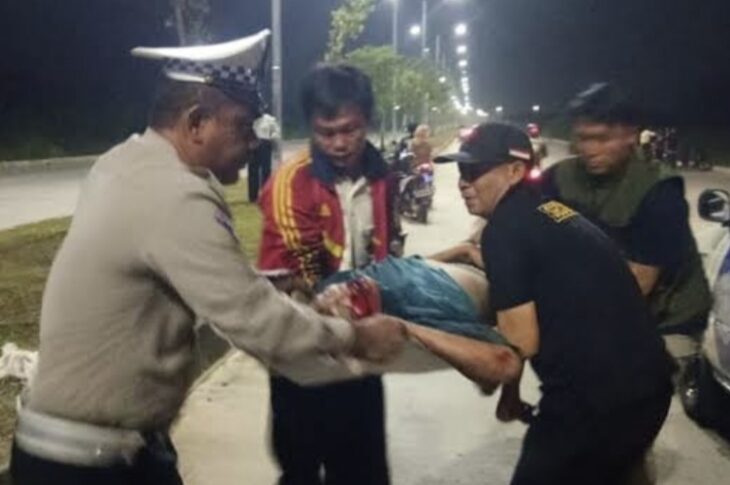 Tabrakan Balapan liar Di tangerang