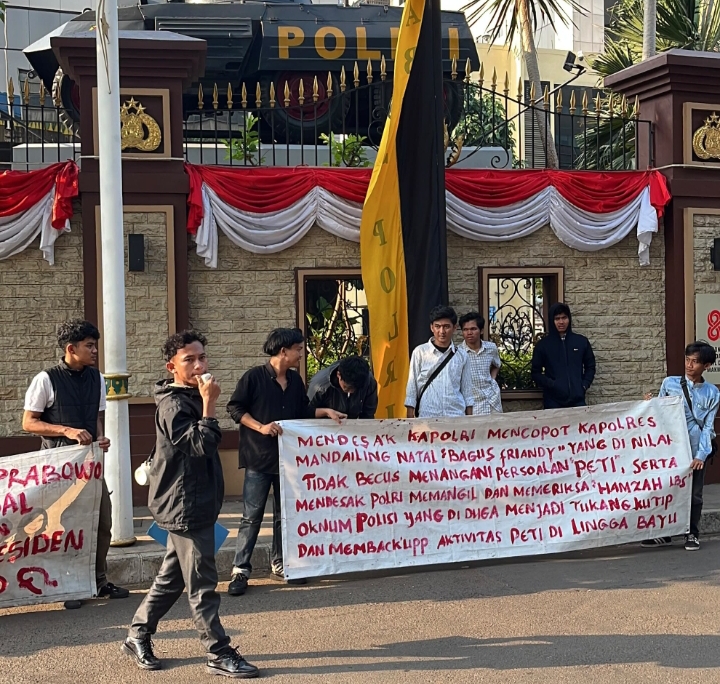 Kapolri Copot Kapolres Madina! Demo Jilid III AMP2K Kepung Mabes Polri, Bongkar Dugaan Upeti PETI